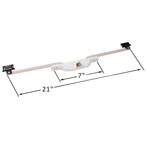 Awning Window Operator (Truth Hardware 22.18) (20 1/4" Pivot Shoe) (White) - Image 3