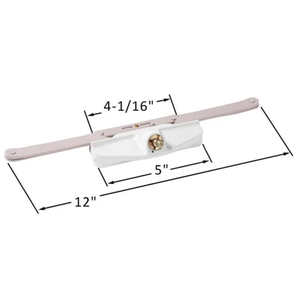 Awning Window Operator (Truth Hardware 11.30) (12" Single Pull) (White) - Image 5