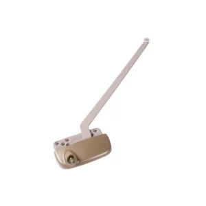 Single Arm Casement Window Operator (Truth Hardware 'Ellipse' 15.32) (13 1/2" Arm) (Right) (Coppertone) (Roller Nylon)