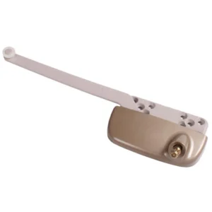 Single Arm Casement Window Operator (7 1/2" Arm) (Truth Hardware 'Ellipse' 15.56) (Left) (Coppertone)