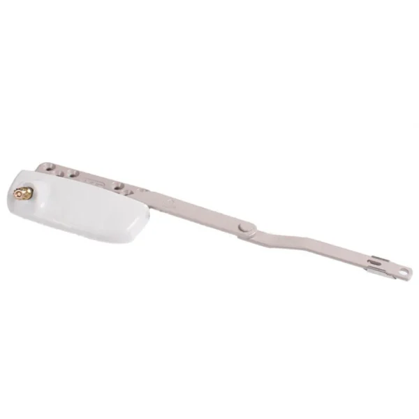 Split Arm Casement Window Operator (Truth Hardware 'Ellipse Dyad' 15.66) (5" Arm) (Left) (White)