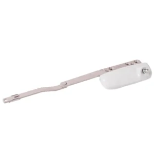 Split Arm Casement Window Operator (Truth Hardware 'Ellipse Dyad' 15.66) (5" Arm) (Right) (White)