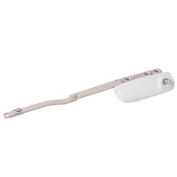 Split Arm Casement Window Operator (Truth Hardware 'Ellipse Dyad' 15.66) (5" Arm) (Right) (White)