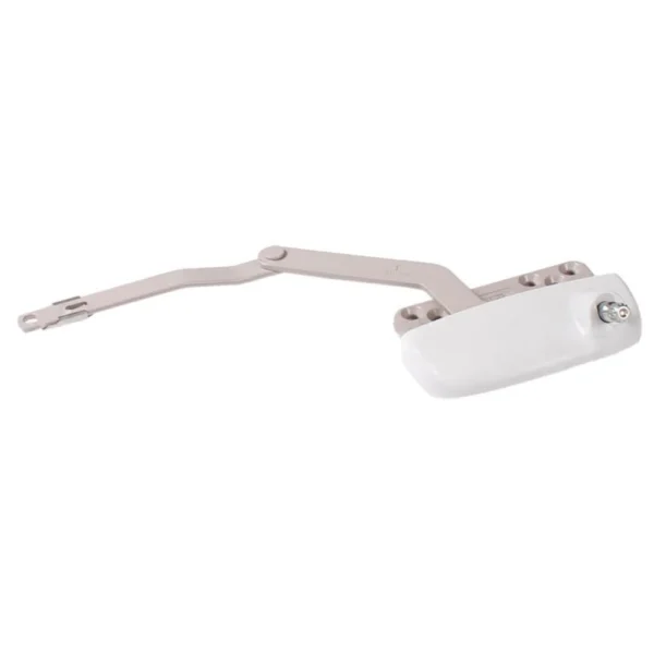 Split Arm Casement Window Operator (Truth Hardware 'Ellipse Dyad' 15.66) (5" Arm) (Right) (White) - Image 3