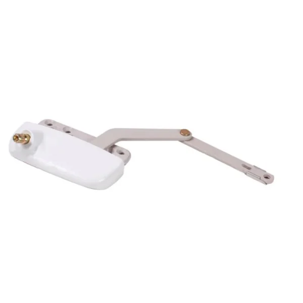 Split Arm Casement Window Operator (Truth Hardware 'Ellipse Dyad' 59.05) (4" Arm) (Left) (White) - Image 3