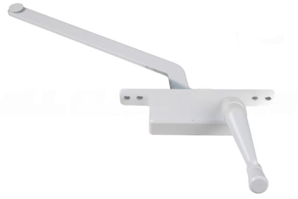 Casement Window Operator (Left) (9'' Arm) (White) - Image 3