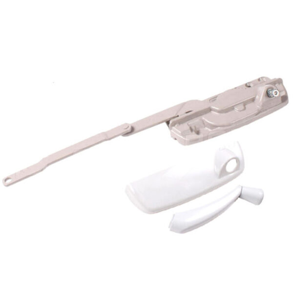 Split Arm Casement Window Operator (Truth Hardware 'Maxim' 50.70) (Right) (White) (Reverse Dyad)